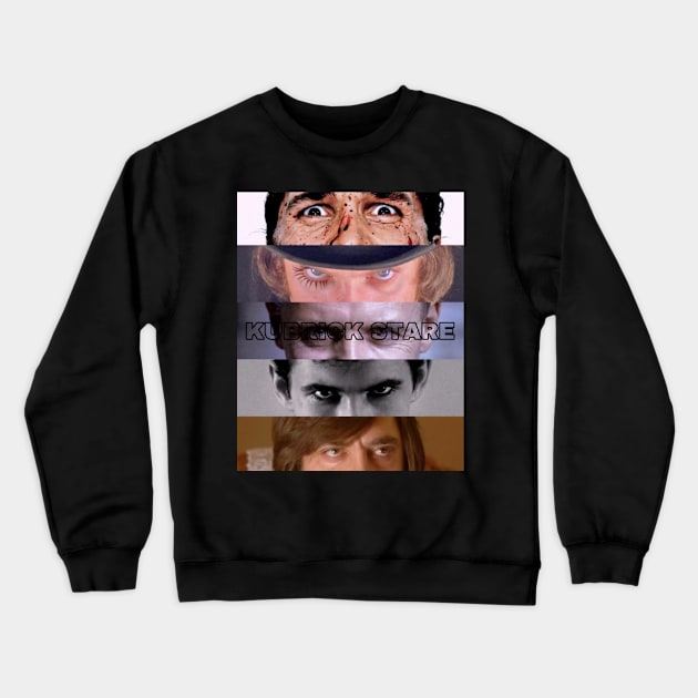 Kubrick Stare Crewneck Sweatshirt by YungBick